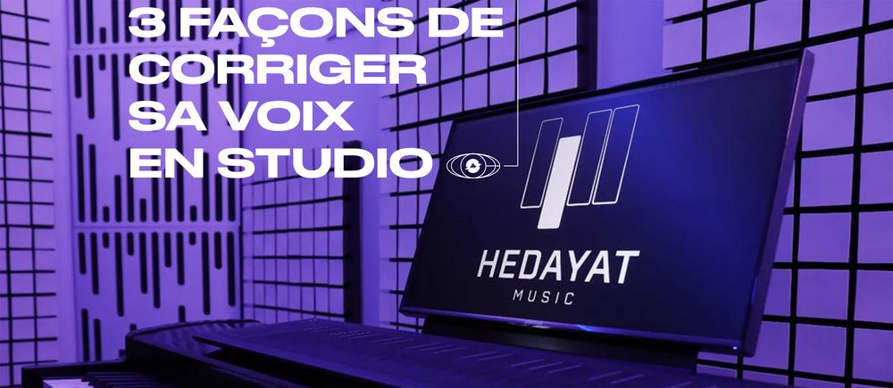 3 façons de corriger sa voix en studio