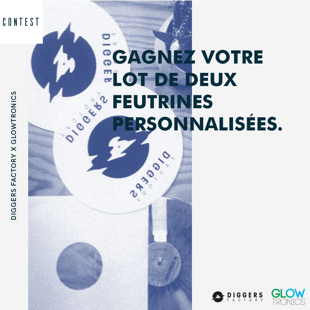 Gagnez vos feutrines personnalisées avec Glowtronics