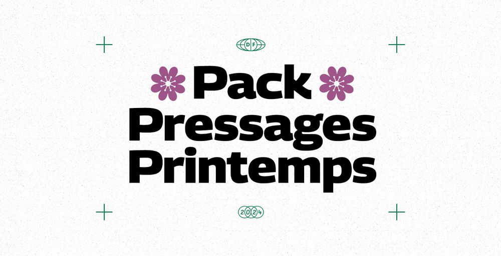 -10% sur les Packs Pressages Printemps + Bonus couleur eco-mix !