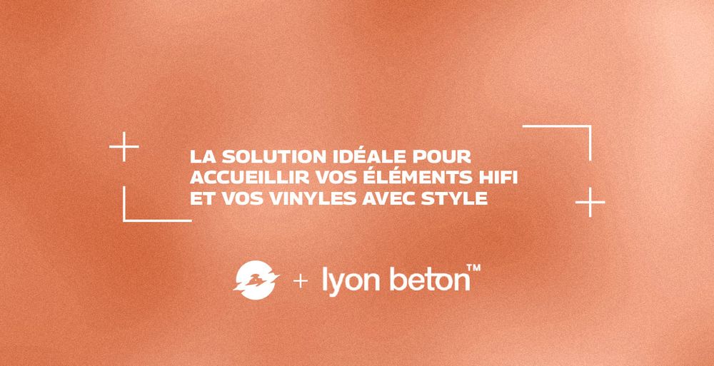La solution idéale pour accueillir vos éléments hifi et vos vinyles avec style