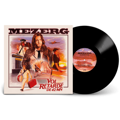 Vinyl - Mezerg - VOL RETARDÉ DE 42 MN - Black Edition