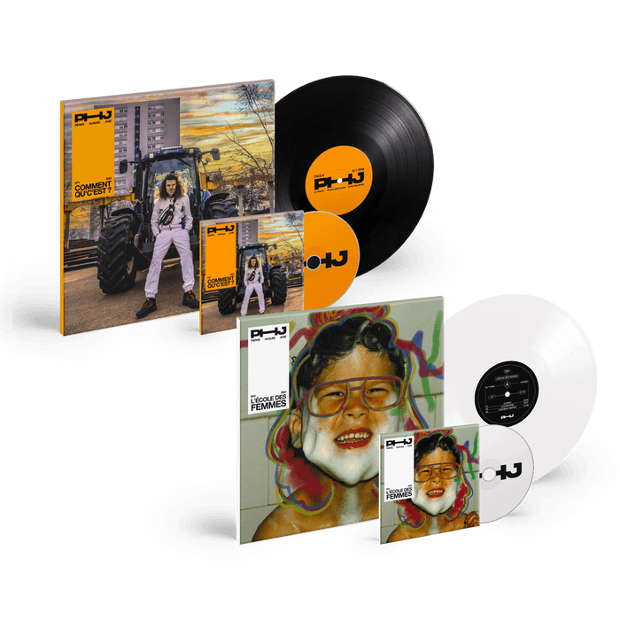 Vinyl - Pierre Hugues José - Full Pack - 2 Vinyles + 2 CD : Comment qu'c'est ? + L'école des femmes