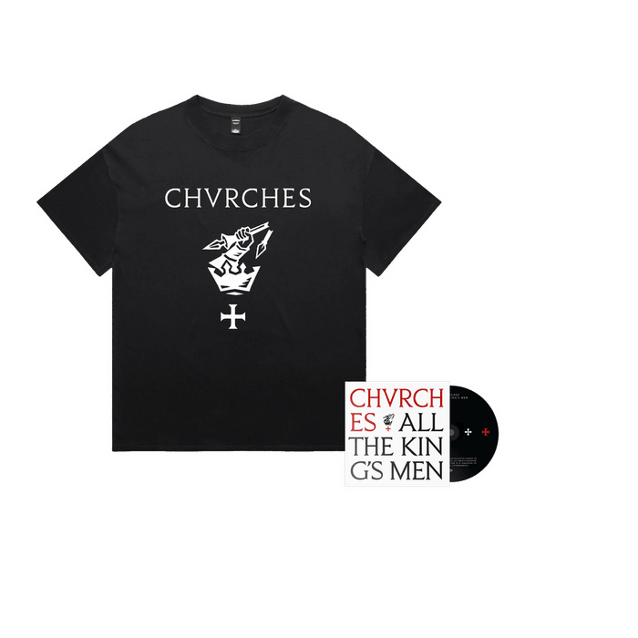Bundle - CHVRCHES - All The King's Men CD + Choose Your Tee Bundle