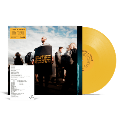 Vinyl - Joshua Idehen - I know you're hurting, everyone is hurting, everyone is trying, you have got to try - Exclusive Signed Poem Version