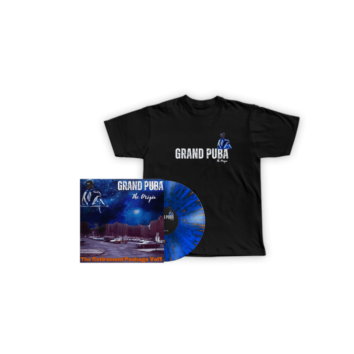 Bundle - Grand Puba  - "The Origin" EP Vol. 1 Vinyl + T-shirt Pack