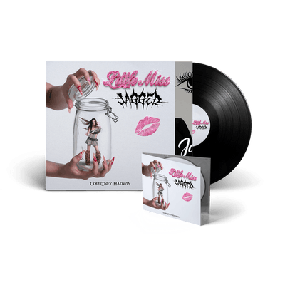 Vinyl - Courtney Hadwin - LITTLE MISS JAGGED  (Full Pack : Signed Vinyl & CD)