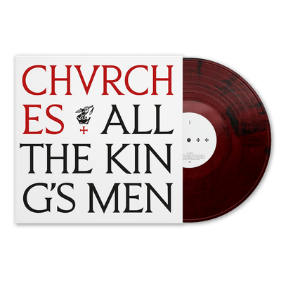 Vinyl - CHVRCHES - All The King's Men Ruby Black Wave LP