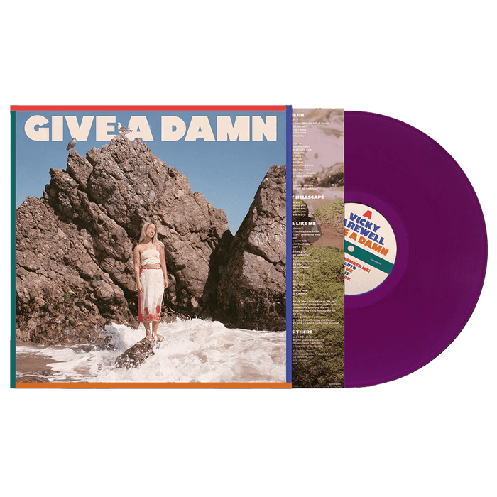 Vinyl - Vicky Farewell - GIVE A DAMN - NATURAL WINE LP