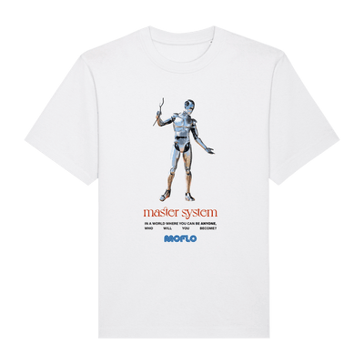Vinyl - Monster Florence - Master System - White T-Shirt - Robot