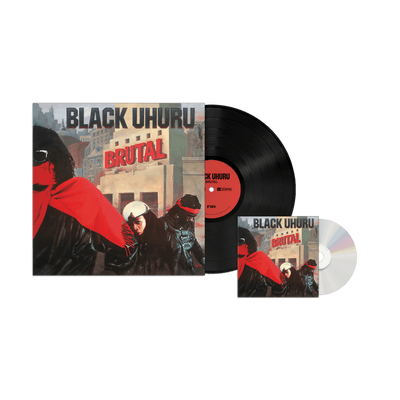 Bundle - Black Uhuru - Brutal (LP + CD)