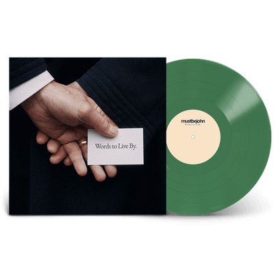 Vinyl - mustbejohn - Words to Live By - LP (w/ Signed Insert)