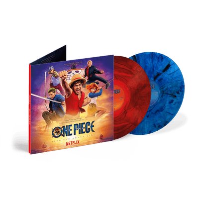 Vinyl - One Piece: Into the Grand Line (Soundtrack from the Netflix Series) - 2LP Double Gatefold (Red & Blue Marble Vinyl)