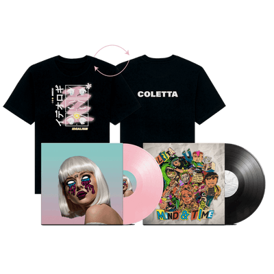 Vinyl - Coletta - Full Pack : Idealism LP + Mind & Time LP + Black T-shirt