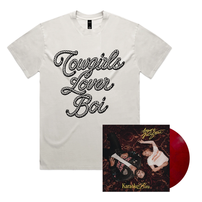 Store Exclusive Cherry Marble Vinyl + Choice Of Short Sleeve T-Shirt
