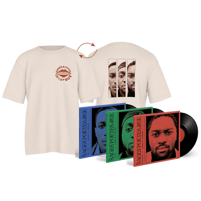 Vinyl - Les Sages Poetes De La Rue - Jusqu'à L'amour [Pack Vinyle Tryptique + T-Shirt]