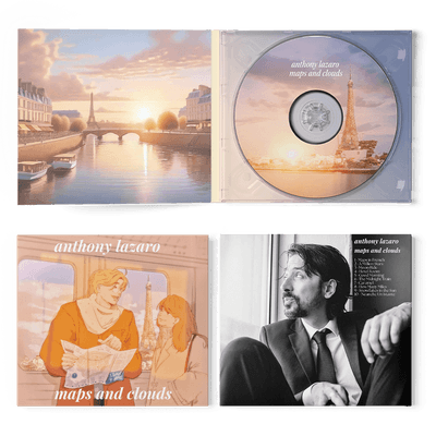 Cd - Anthony Lazaro - Maps and Clouds - Digipack