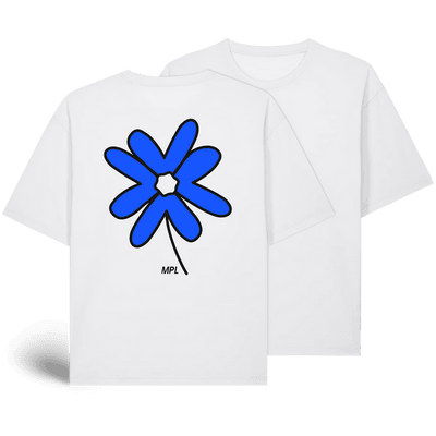 Merch - MPL - T-SHIRT - Fleur bleue (Taille enfant 7-8 ans)