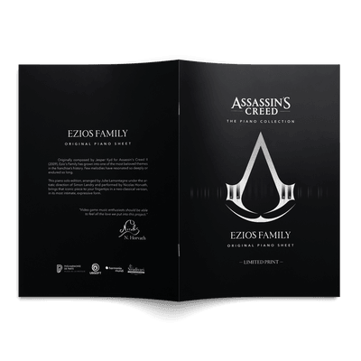 Merch - Assassin's Creed : The Piano Collection - Assassin's Creed : The Piano Collection - Ezio's Family Music Sheets