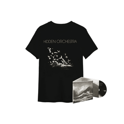 Cd - Hidden Orchestra - To Dream is to Forget - CD + T-Shirt (Black) Bundle