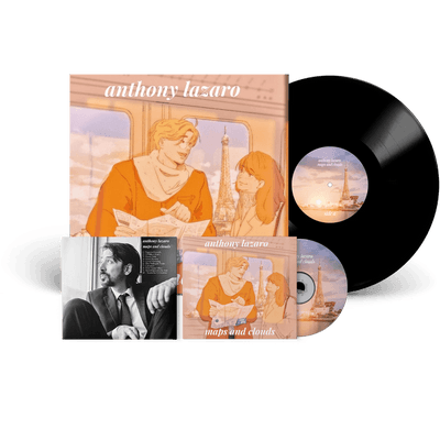 Bundle - Anthony Lazaro - Maps and Clouds - Pack (Vinyl + Digipack)