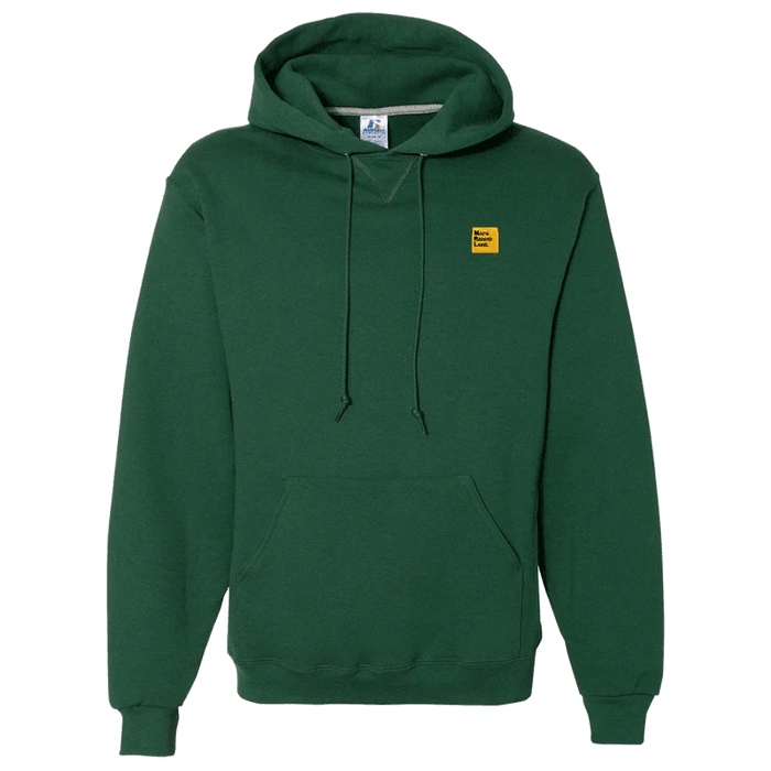 Hoodie - Mac Demarco - MRL LOGO EMBROIDERED DARK GREEN HOODIE
