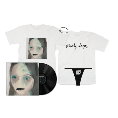 Bundle - Pearly Drops - Call For Help (Deluxe) - Vinyl + Tee Shirt + Thong