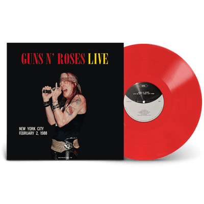 Vinyl - Guns N' Roses - Live In New York City / February 2 1988 (Red Vinyl)