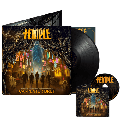 Bundle - Carpenter Brut - Leather Temple - CD + LP Black
